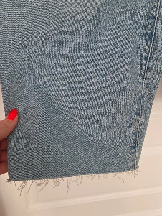 NWT Madewell The Perfect Vintage Wide-Leg Crop Jean, Size 30 - Picture 3 of 13